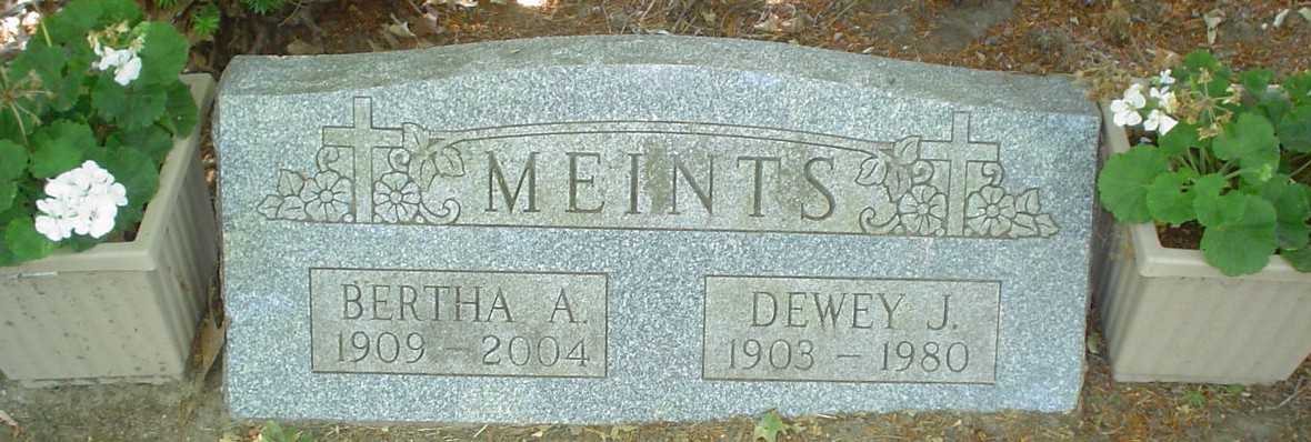 grafsteen dewey j. meintsen vrouw on 13 Jul 2009.